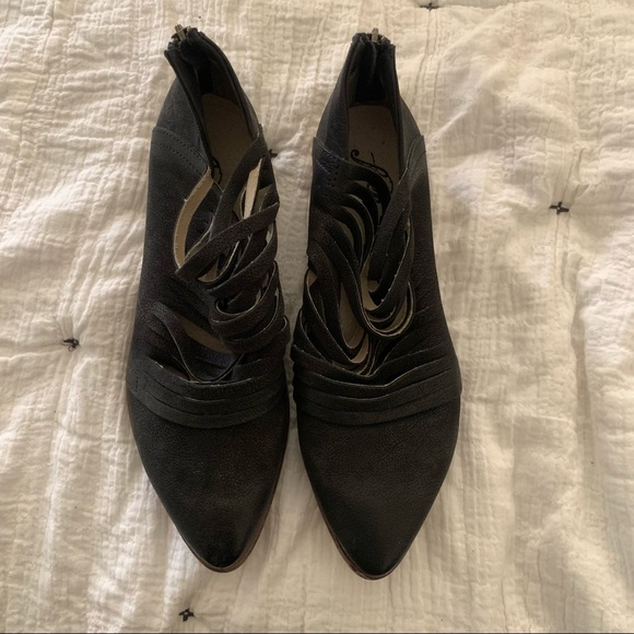 Free People Lost Valley Ankle Boots Size 38 8 - Picture 2 of 6